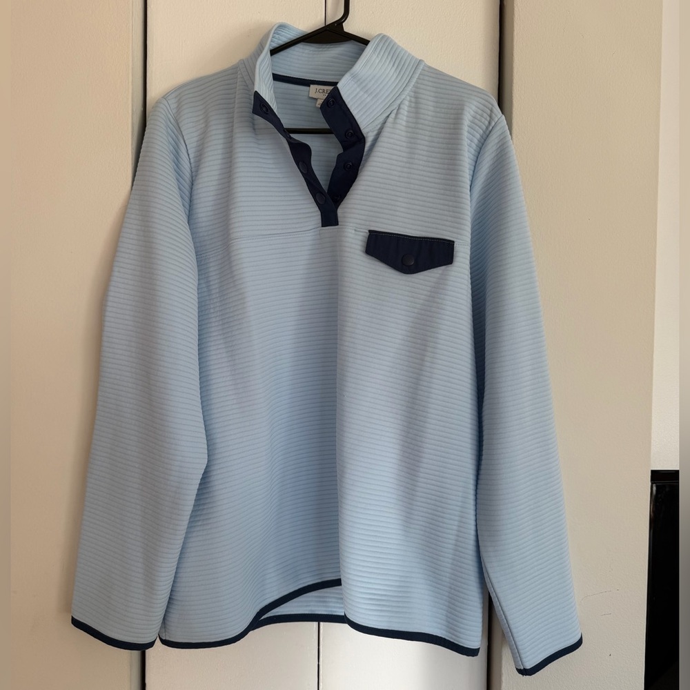 J. Crew Snap Pullover